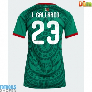 Billiga Mexiko Jesus Gallardo #23 Hemmatröja Dam VM 2026 Kortärmad